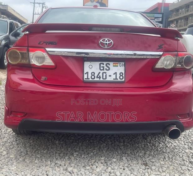 Toyota Corolla S 4dr Sedan (1.8L 4cyl 4A) 2013 Red