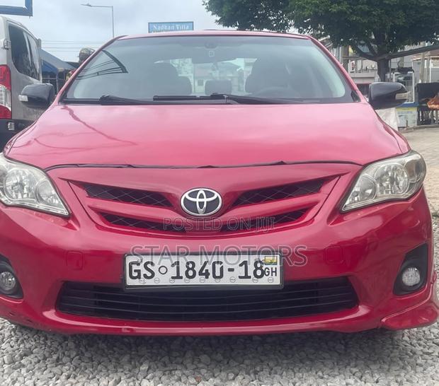 Toyota Corolla S 4dr Sedan (1.8L 4cyl 4A) 2013 Red