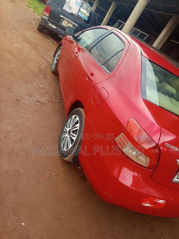 Toyota Yaris 2008 Red