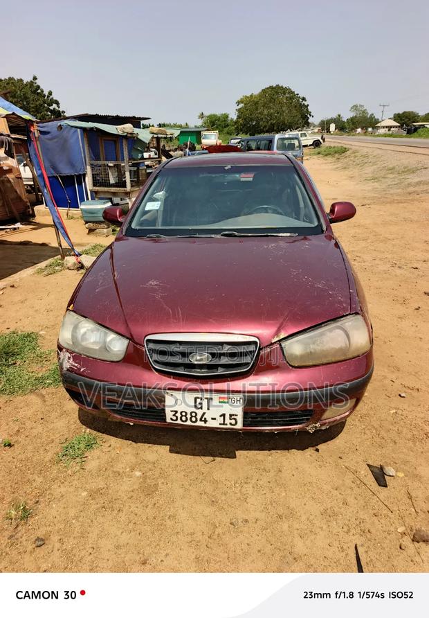 Hyundai Elantra 2006 Red