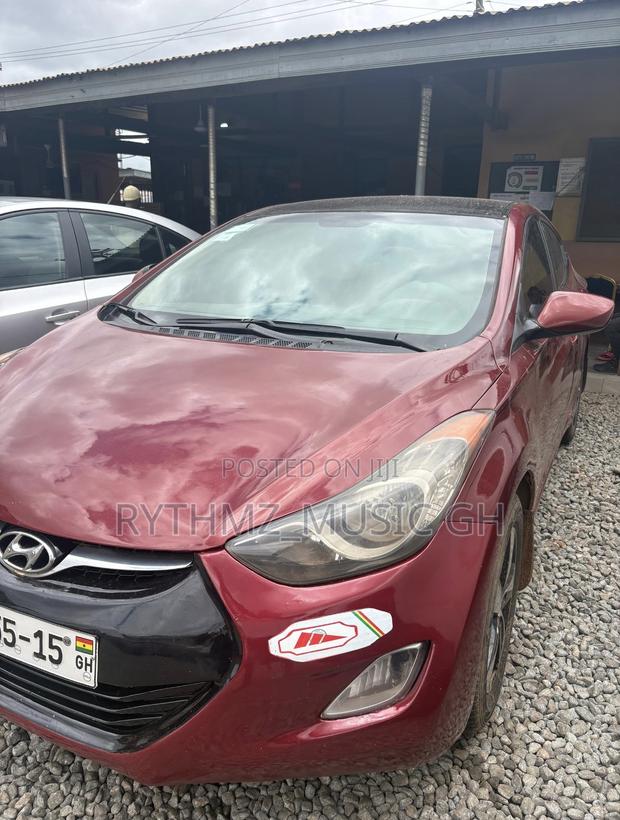 Hyundai Elantra GLS Sedan FWD (1.8L 4cyl 6A) 2013 Red