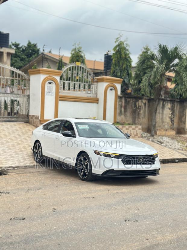 Honda Accord Hybrid Sport Sedan 2025 White