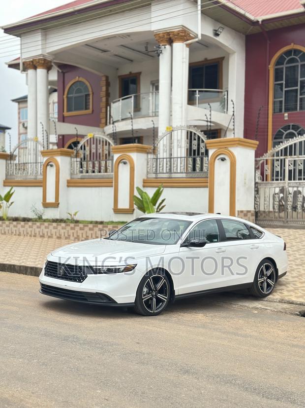 Honda Accord Hybrid Sport Sedan 2025 White