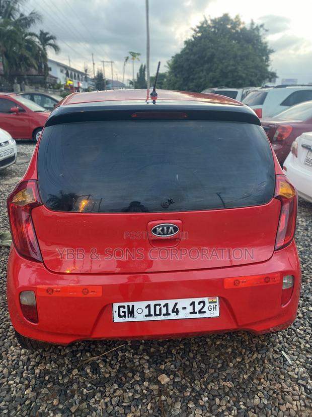 Kia Morning 2012 Red