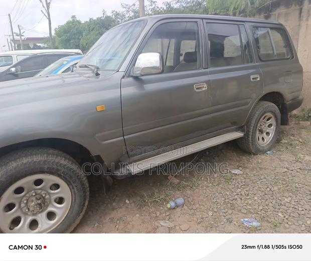 Toyota Land Cruiser 1996 Gray