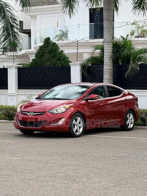 Hyundai Elantra 2015 Red
