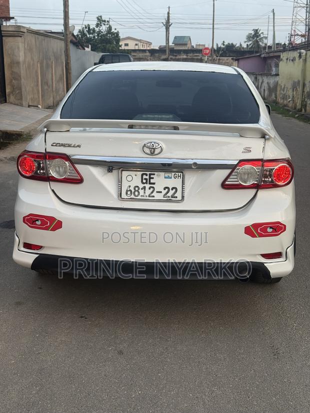 Toyota Corolla S 4dr Sedan (1.8L 4cyl 4A) 2013 White