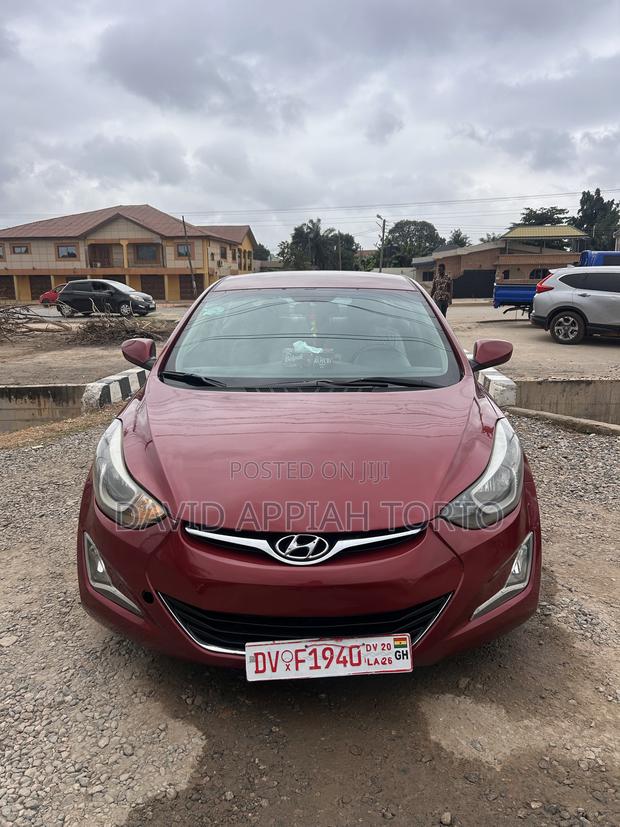 Hyundai Elantra SE 4dr Sedan (1.8L 4cyl 6A) 2015 Red