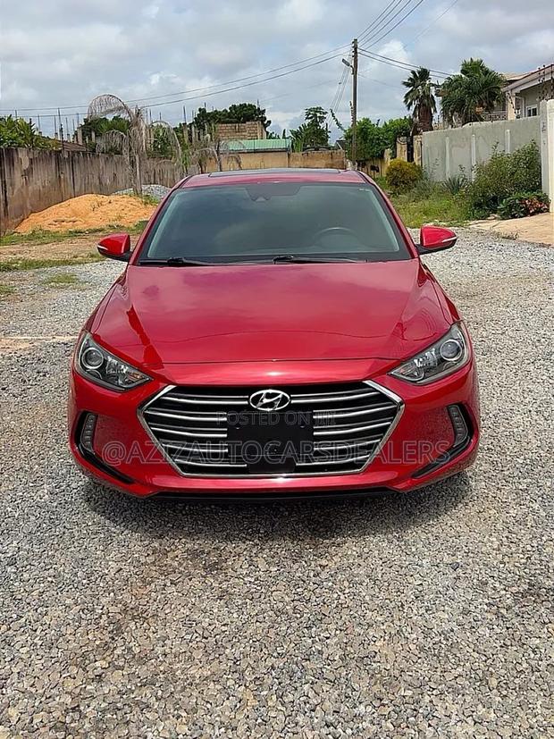 Hyundai Elantra Limited 2018 Red