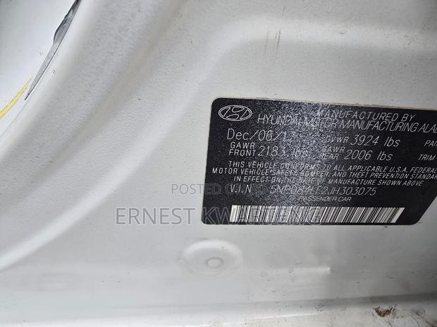 Hyundai Elantra 2018 White