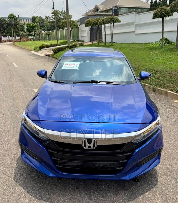 Honda Accord Sport (2.0L 4cyl Turbo 6M) 2019 Blue