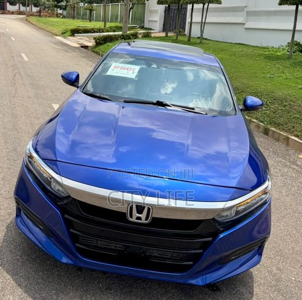 Honda Accord Sport (2.0L 4cyl Turbo 6M) 2019 Blue