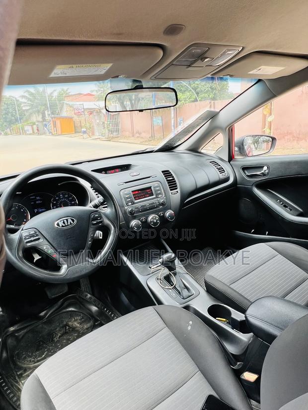 Kia Forte LX Sedan 2015 Red