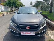 Honda Civic Touring Sedan 2018 Gray for sale