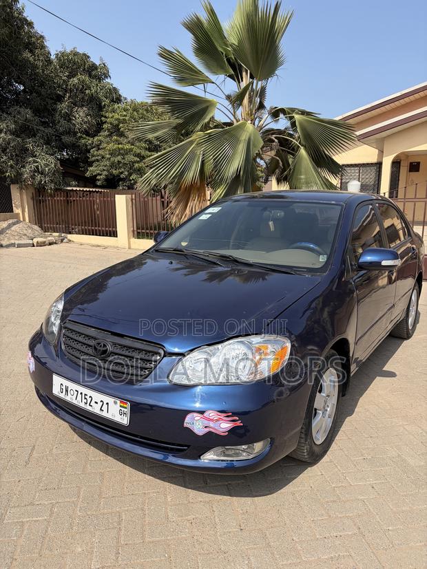 Toyota Corolla 2007 Blue