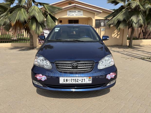 Toyota Corolla 2007 Blue