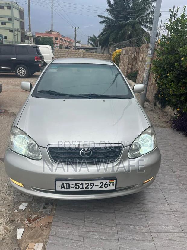 Toyota Corolla Sedan Automatic 2003 Silver
