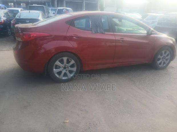 Hyundai Elantra Limited 2012 Red
