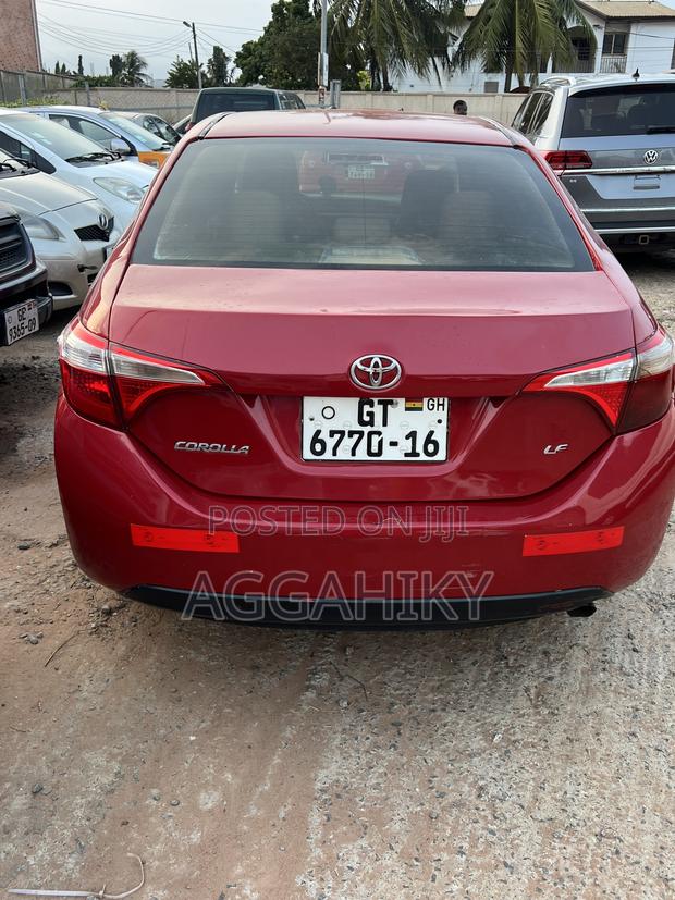 Toyota Corolla LE 4dr Sedan (1.8L 4cyl CVT) 2015 Red