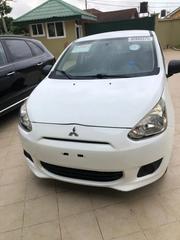 Mitsubishi Mirage DE 4dr Hatchback (1.2L 3cyl CVT) 2015 White for sale