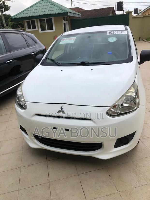 Mitsubishi Mirage DE 4dr Hatchback (1.2L 3cyl CVT) 2015 White