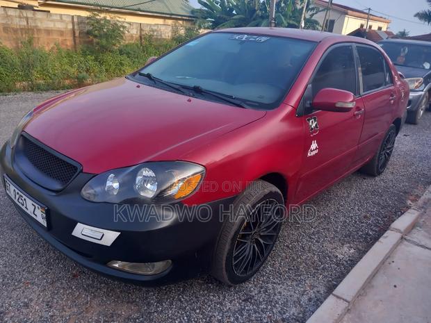 Toyota Corolla 2007 Red