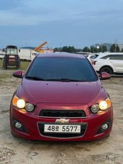 Chevrolet Aveo 2013 Red for sale