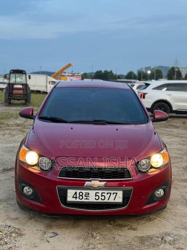 Chevrolet Aveo 2013 Red