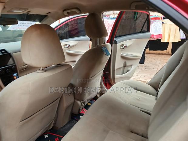 Toyota Corolla 2010 Red