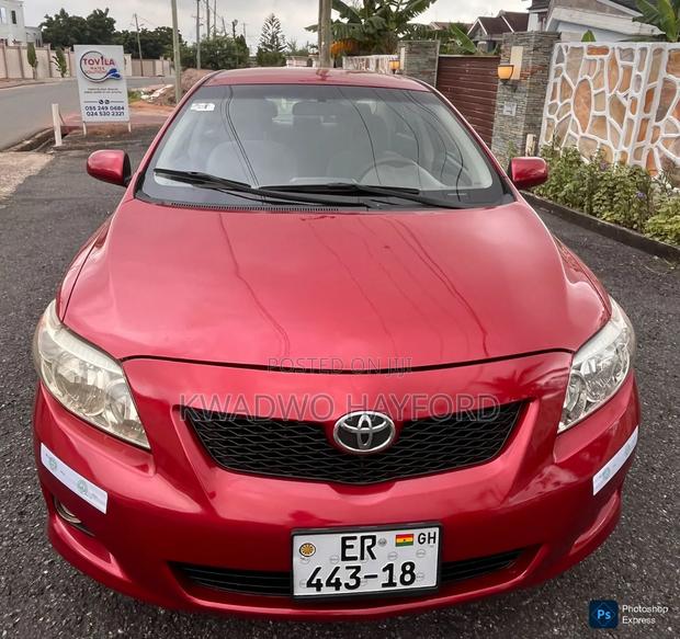 Toyota Corolla 2009 Red