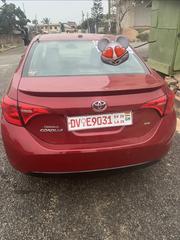 Toyota Corolla 2018 Red for sale