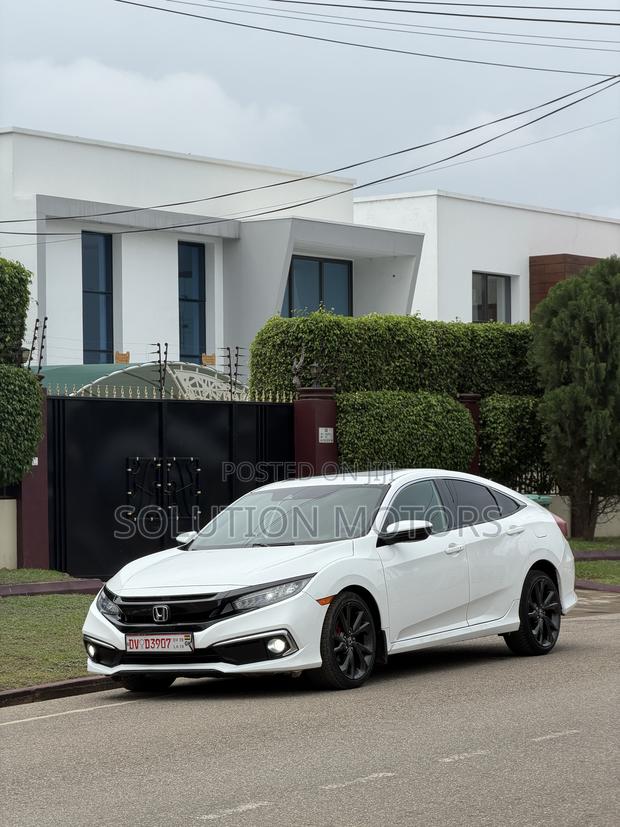 Honda Civic Sport Sedan 2020 White