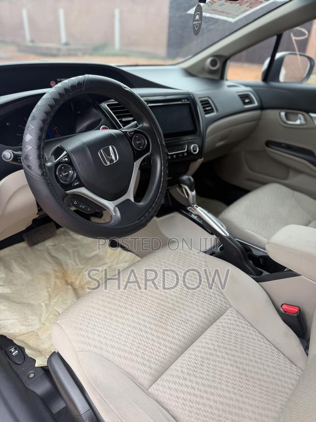 Honda Civic EX 4dr Sedan (1.8L 4cyl CVT) 2015 White