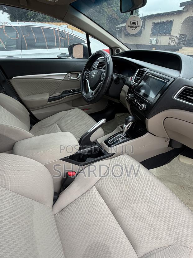 Honda Civic EX 4dr Sedan (1.8L 4cyl CVT) 2015 White