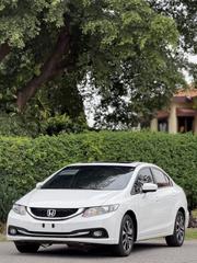 Honda Civic EX 4dr Sedan (1.8L 4cyl CVT) 2015 White for sale