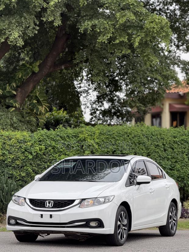 Honda Civic EX 4dr Sedan (1.8L 4cyl CVT) 2015 White