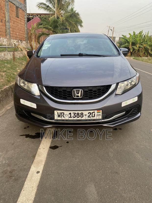Honda Civic EX 4dr Sedan (1.8L 4cyl CVT) 2015 Gray