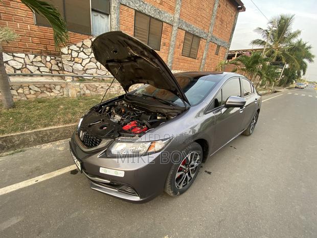 Honda Civic EX 4dr Sedan (1.8L 4cyl CVT) 2015 Gray
