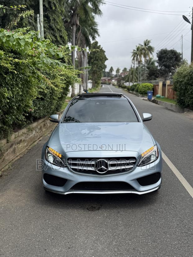 Mercedes-Benz C300 Sport 4Matic Sedan AWD (2.0L 4cyl 7A) 2017 Blue