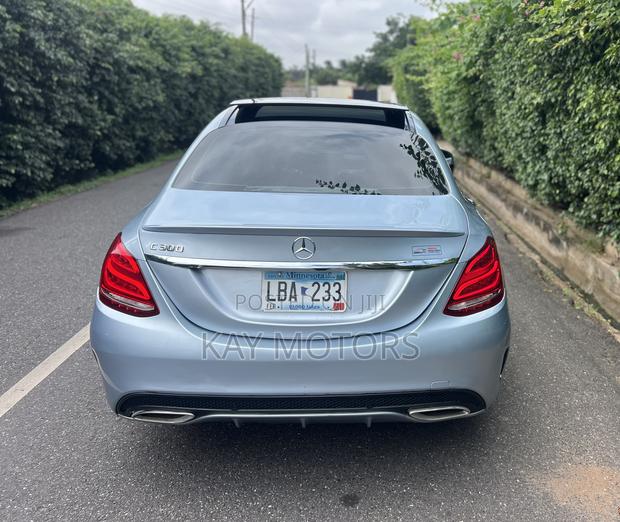 Mercedes-Benz C300 Sport 4Matic Sedan AWD (2.0L 4cyl 7A) 2017 Blue
