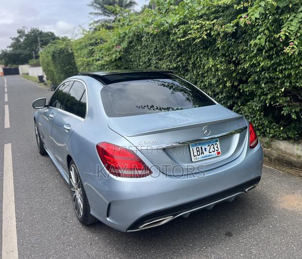 Mercedes-Benz C300 Sport 4Matic Sedan AWD (2.0L 4cyl 7A) 2017 Blue