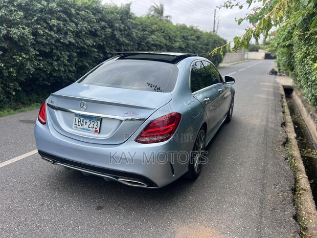 Mercedes-Benz C300 Sport 4Matic Sedan AWD (2.0L 4cyl 7A) 2017 Blue