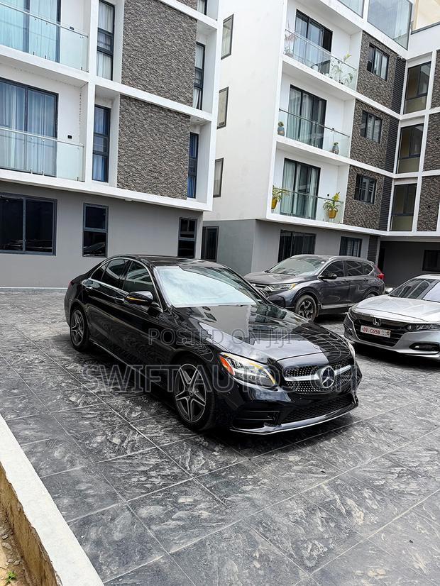 Mercedes-Benz C300 Base C300 AWD 4MATIC Sedan 2019 Black
