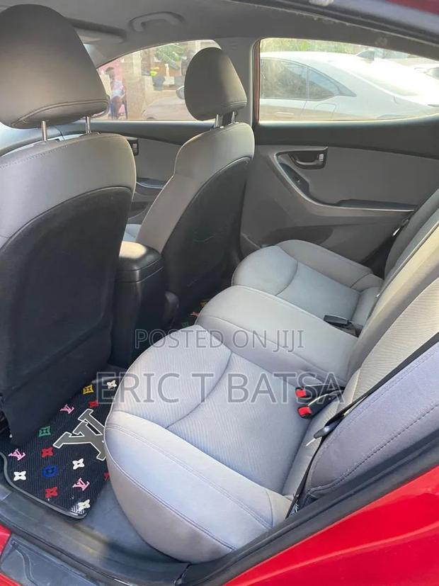 Hyundai Elantra 2013 Red