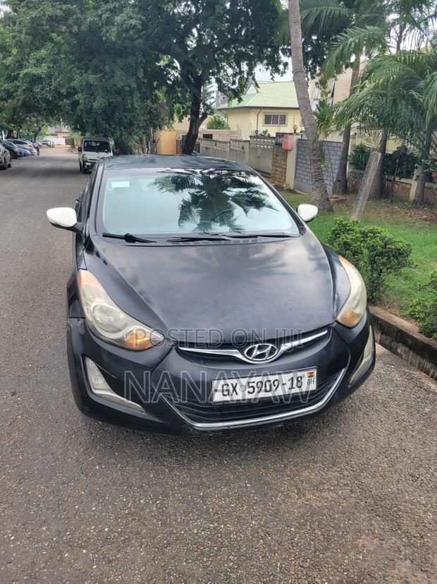 Hyundai Elantra Limited 2012 Black