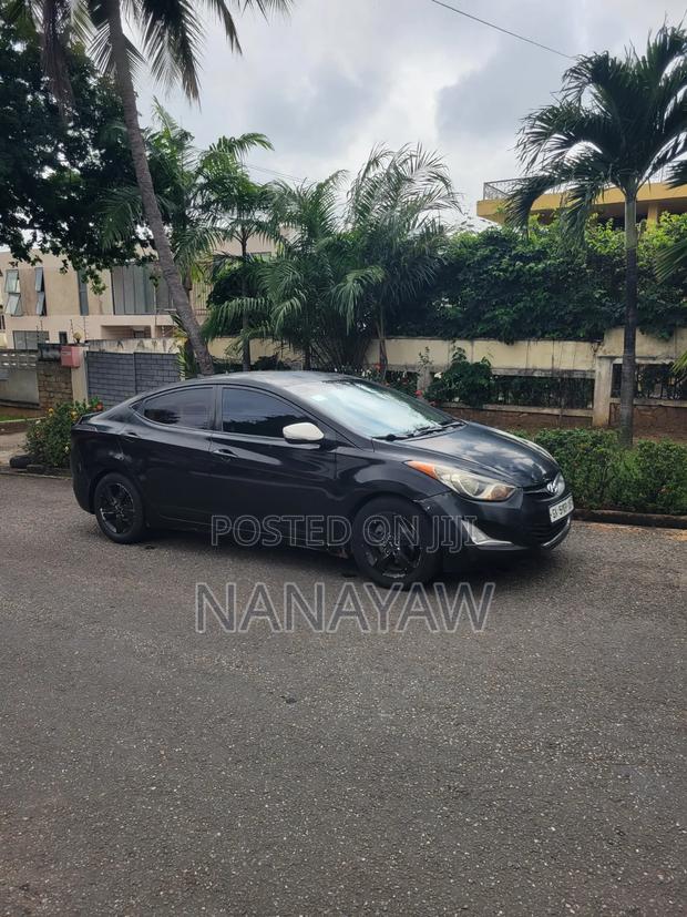 Hyundai Elantra Limited 2012 Black