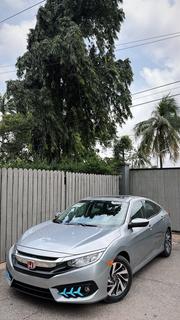 Honda Civic EX Sedan 2018 Silver for sale