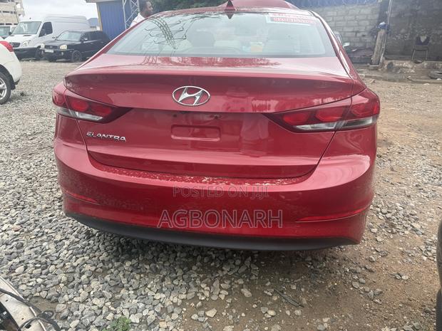 Hyundai Elantra Limited 2018 Burgundy