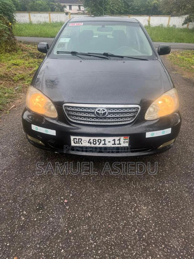 Toyota Corolla 2007 Black