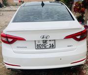 Hyundai Sonata Sport 2.0T Sedan FWD (2.0L 4cyl 6A) 2016 White for sale